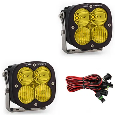 567813 – BAJA DESIGN Driving/ Fog Light, LED Bulb 4 Cree LED 4.5 Inch Square 52 Watt Bulbs Amp Draw 4 AMP Driving/ Co...